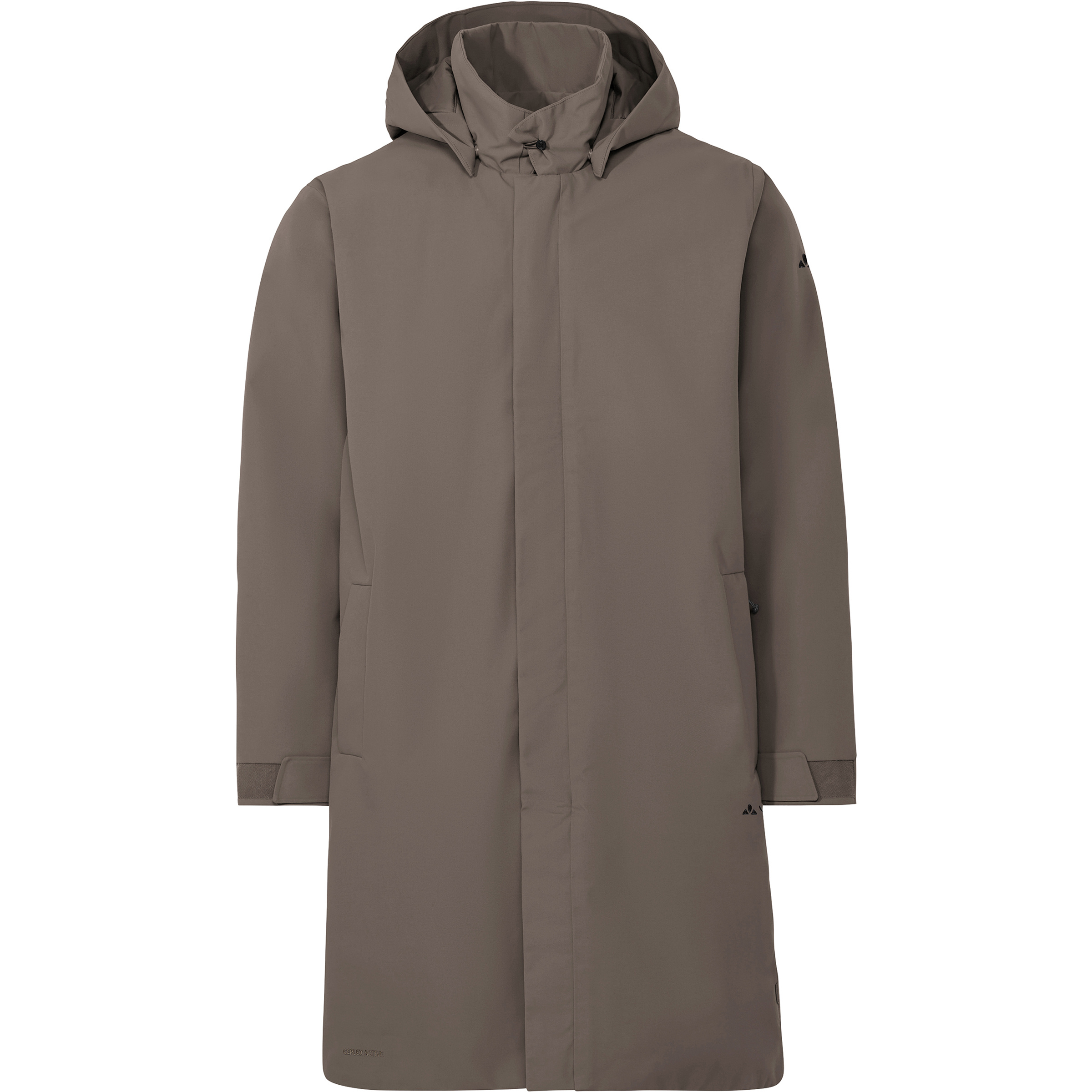 Vaude Coreway Padded Trench Mantel Herren Winterjacke braun Größe M Lifestyle Isolierend Wasserabweisend