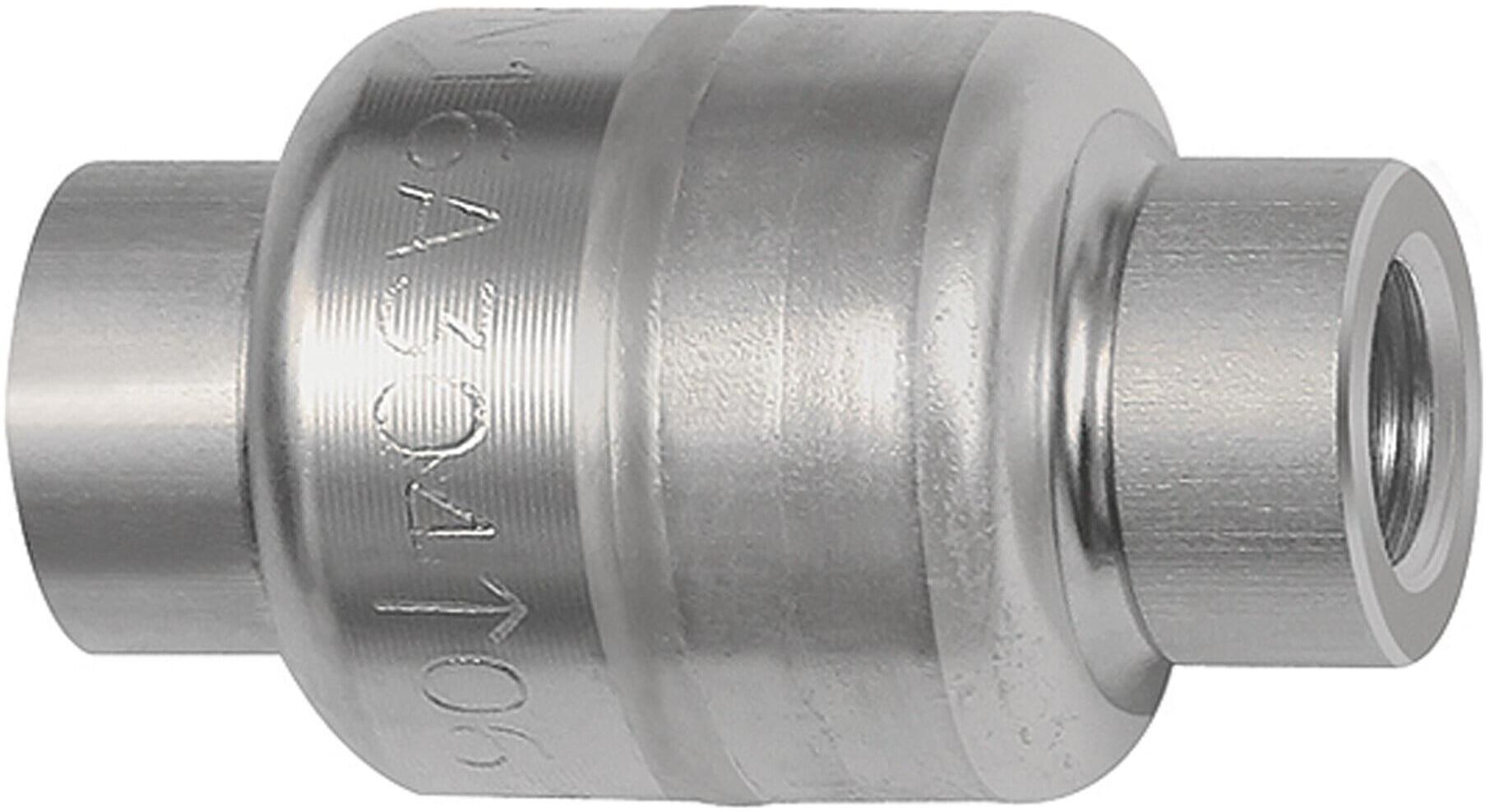 Riegler Rückschlagventil, leichte Bauweise, ES 1.4301, G 1/2, 0,03 bar (228.12-ES)