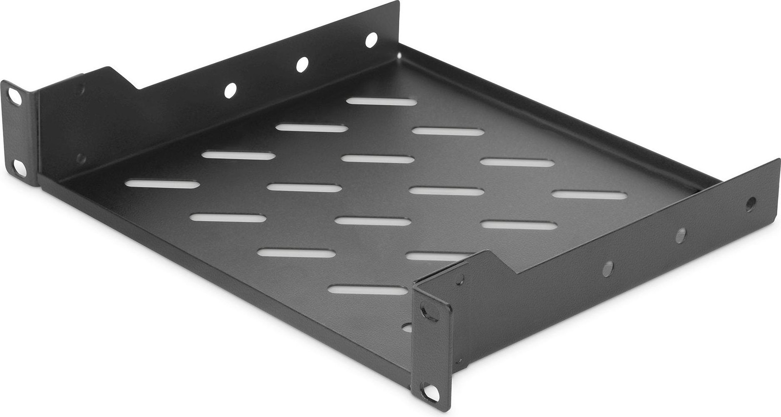 DIGITUS 10-inch schuiflade DN-10-TRAY-2-B, 1 HE, zwart