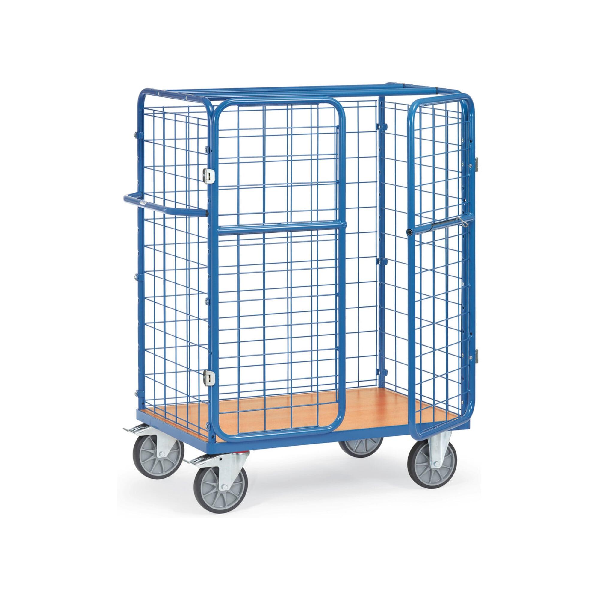 fetra Paketwagen 8483-3 DG-Wände DF-Türen - Tragkraft 600kg TPE-Reifen)
