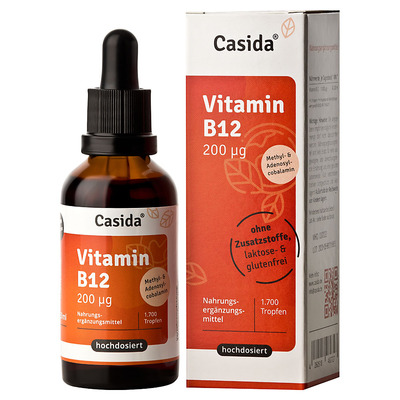 Casida GmbH VITAMIN B12 TROPFEN vegan 50 ml 16672003
