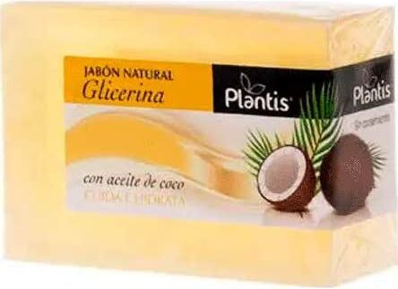 Plantis Jabón Glicerina Aceite de Coco 100 g