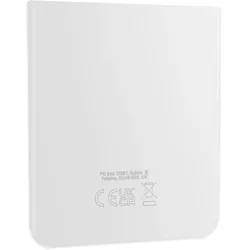 Samsung Battery Cover B/G für F721B Galaxy Z Flip4 - bespoke white (Abdeckung, Samsung Galaxy Z Flip4), Mobilgerät Ersatzteile, Weiss