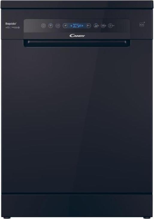 Candy RapidÓ CF 5C6F0B Vrijstaande Wasmachine, 60 cm, Zwart, Touchscreen