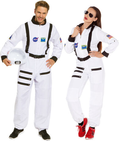 Kostüm "Astronaut", weiß, unisex