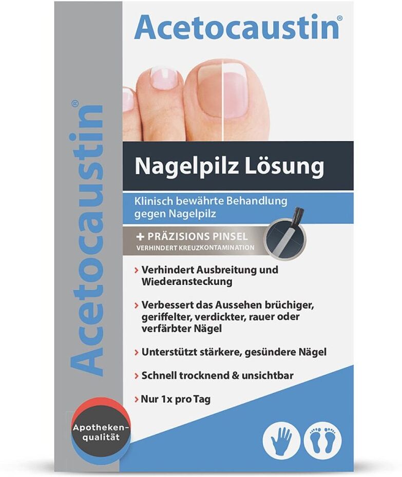 Acetocaustin Nagelpilz Lösung gegen Nagelpilz 5ml