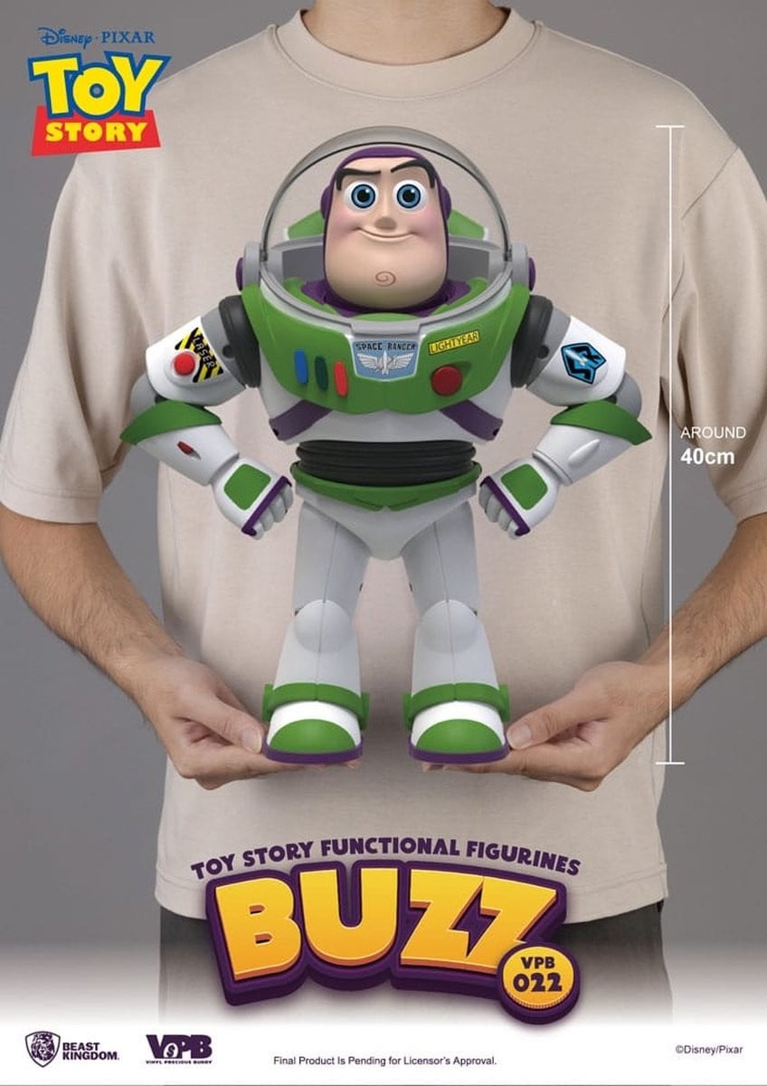 Beast Kingdom Toys Toy Story Buzz Lightyear Actionfiguur van PVC, 40 cm