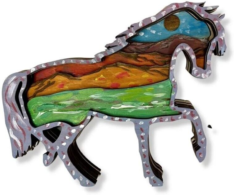 Kit en bois à peindre Cheval - Creatif Wood