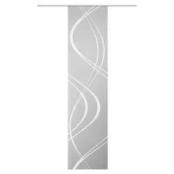 Schmidt Schiebevorhang Tiberio 60 x 245 cm Polyester Grau