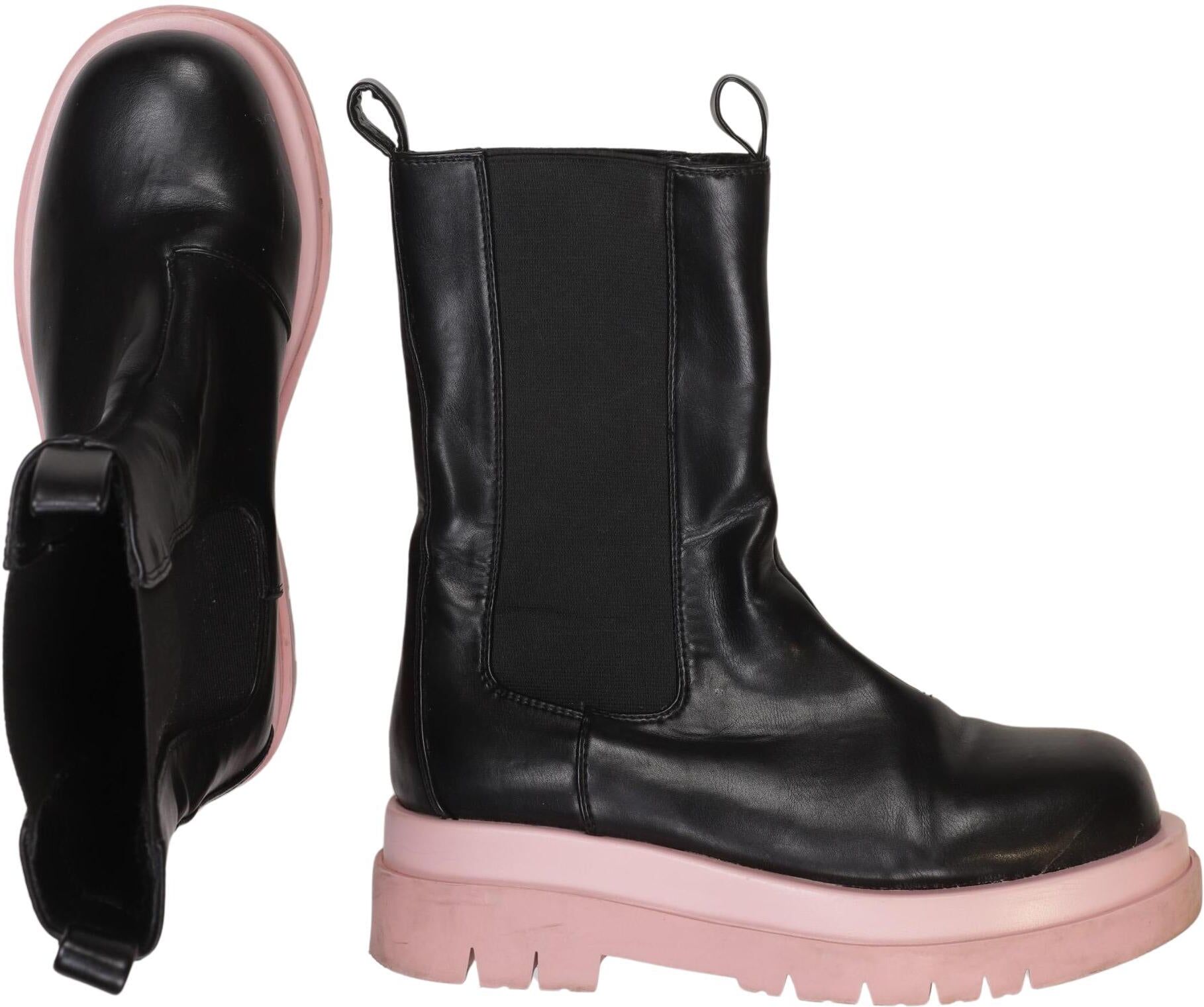 Raid Damen Stiefel, Schwarz, Gr. EU 39 (UK 6), Kunstleder - Second Hand