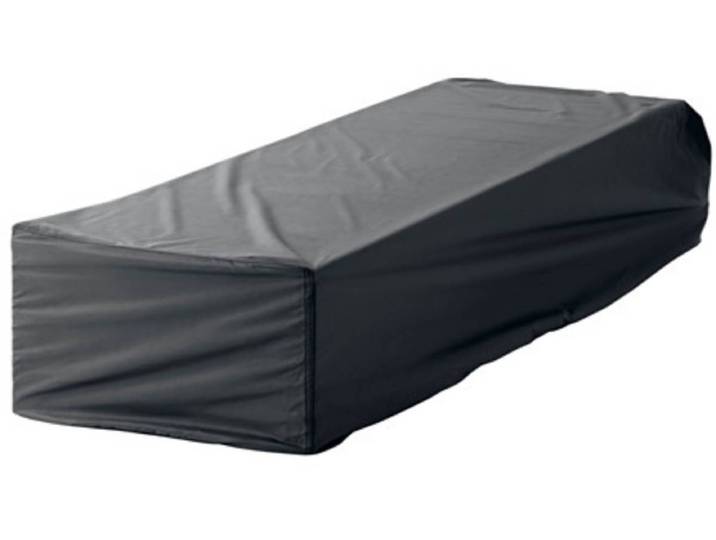 Housse de protection pour bain de soleil - 194 x 71 x 35 cm - Noir