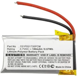 CoreParts Battery for Wireless Headset, Kopfhörer Ersatzteile, Silber