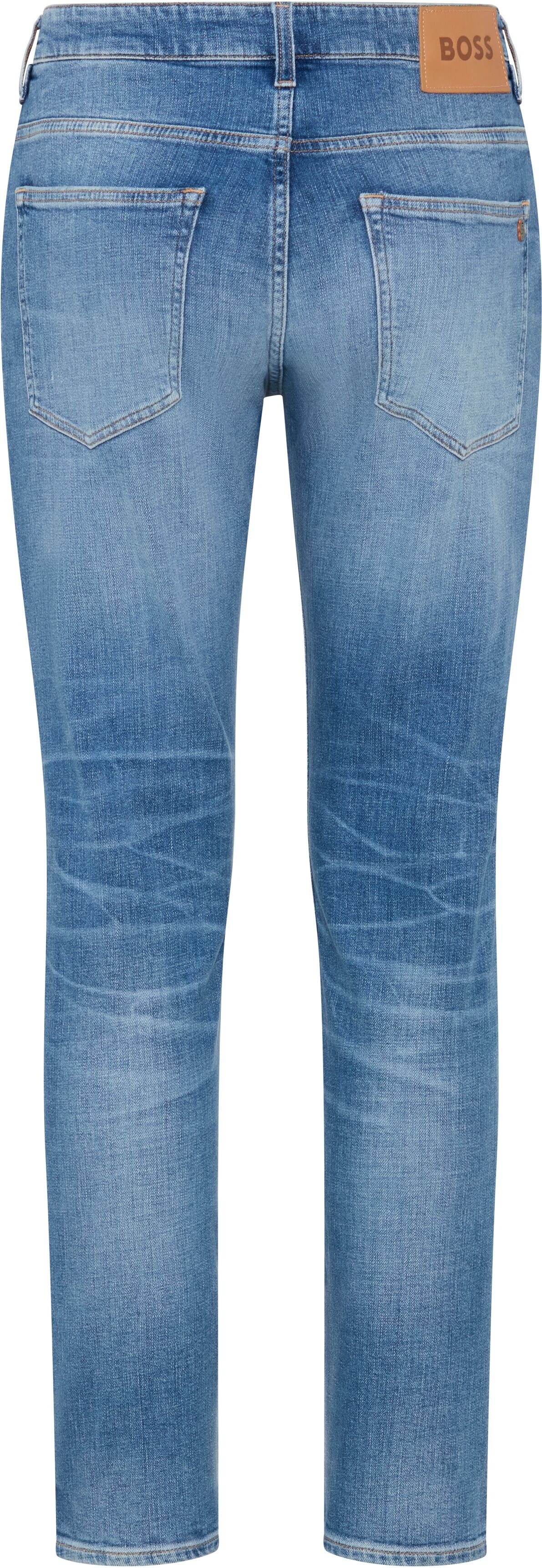 Boss ORANGE "Delaware Soft-Motion-Denim" Schmale Passform Mittlere Leibhöhe