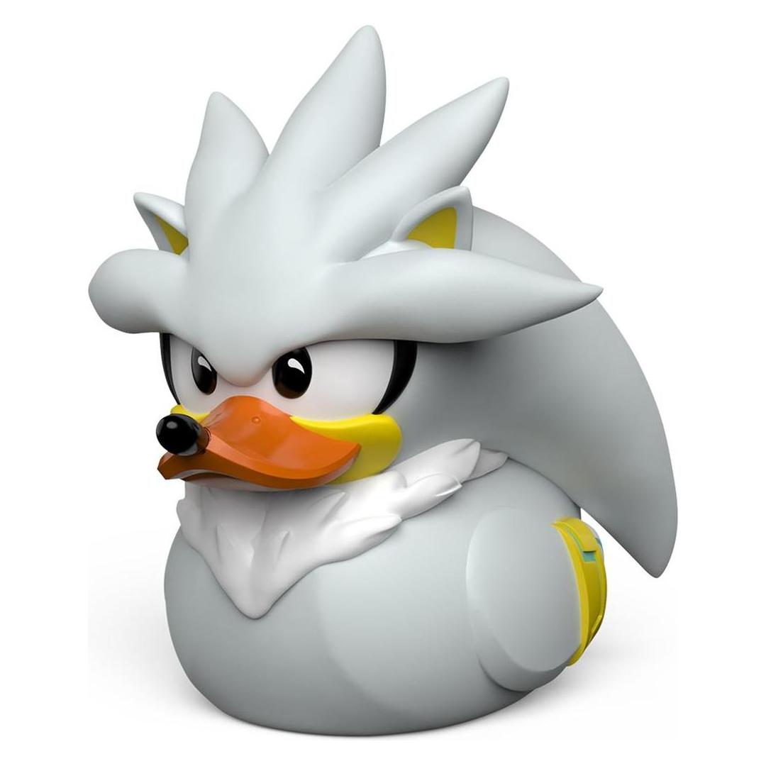 Numskull Canard de bain - Sonic le Hérisson - Silver le Hérisson (Première Édition) - 9cm (NS4891)