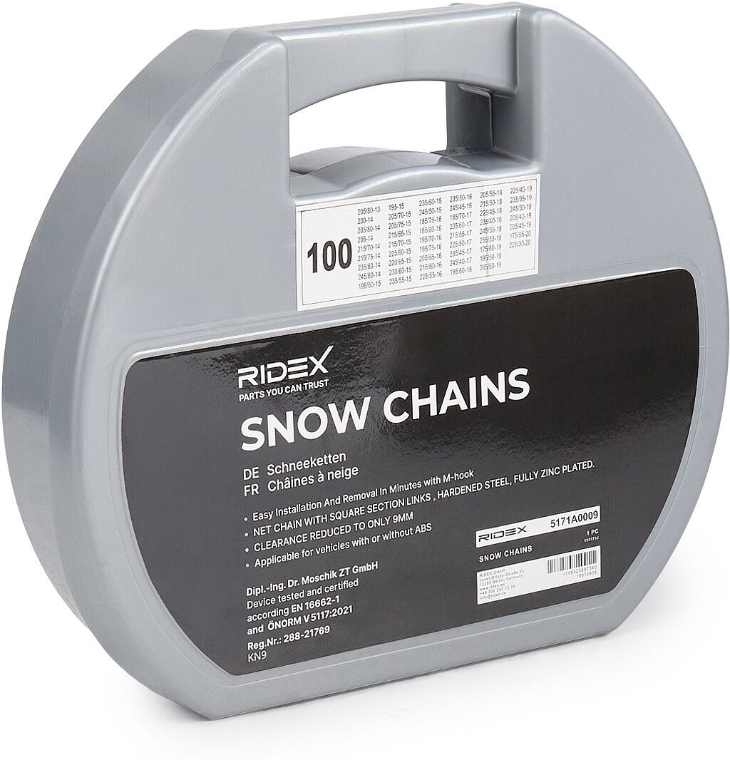 RIDEX 5171A0009 Snow chains