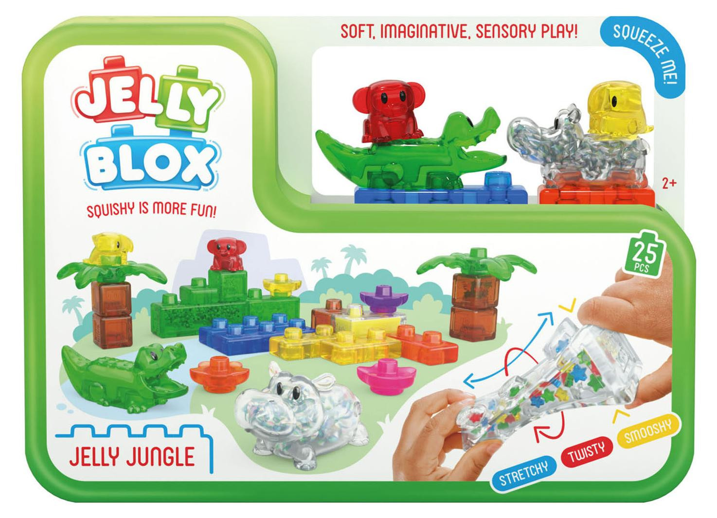 Goliath Jelly Blox Jungle Set bouwset voor kinderen vanaf 2 jaar met 25 onderdelen