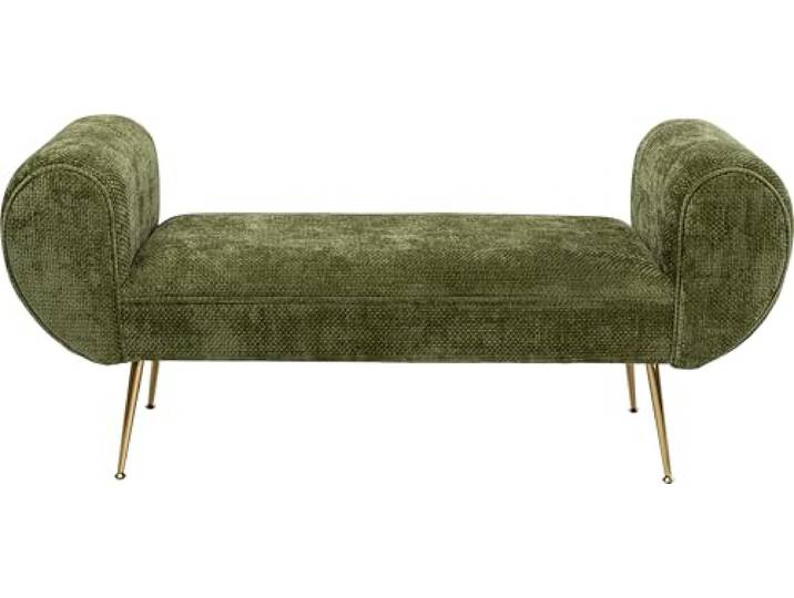 Kare Banc Trono Velours Vert Design