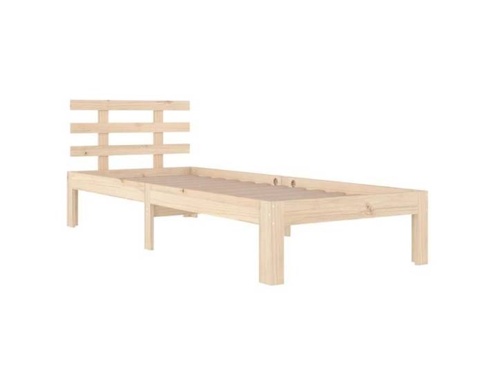 (En Promotion)Lit 1 PERSONNE 100x200cm Cadre de lit Contemporain sans matelas bois massif 100x200cm L383743