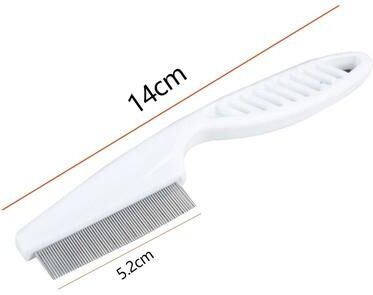 Uplifted Goods Cat Grooming Hair Remover Brush For Cats And Kittens white