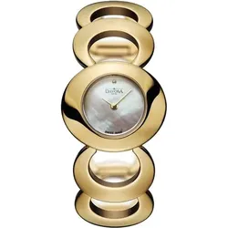 Davosa Ladies Vintage 60s 168.571.15 - perlmutt weiß,gold - 26mm