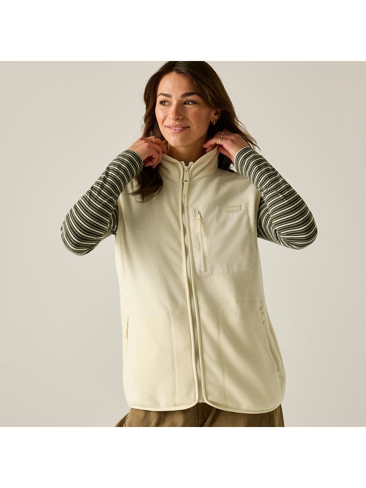 Regatta Fleeceweste "Frankie" in Creme - 46