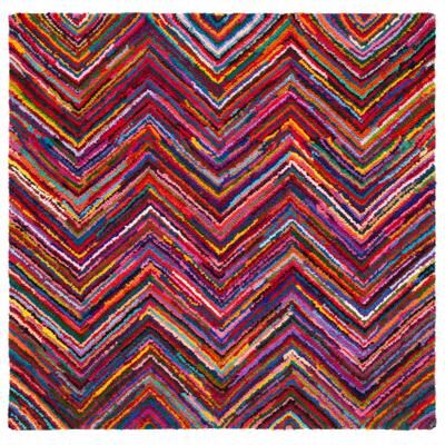 SAFAVIEH Handmade Nantucket Eftichia Contemporary Cotton Rug