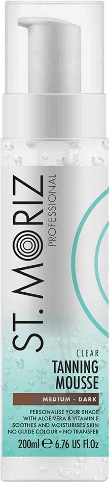 ST. MORIZ Professional Develop Medium-Dark Clear Tanning Mousse 200ml