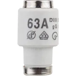 Diazed-Sicherungseinsatz DIII 63 A, VPE 5 ETI