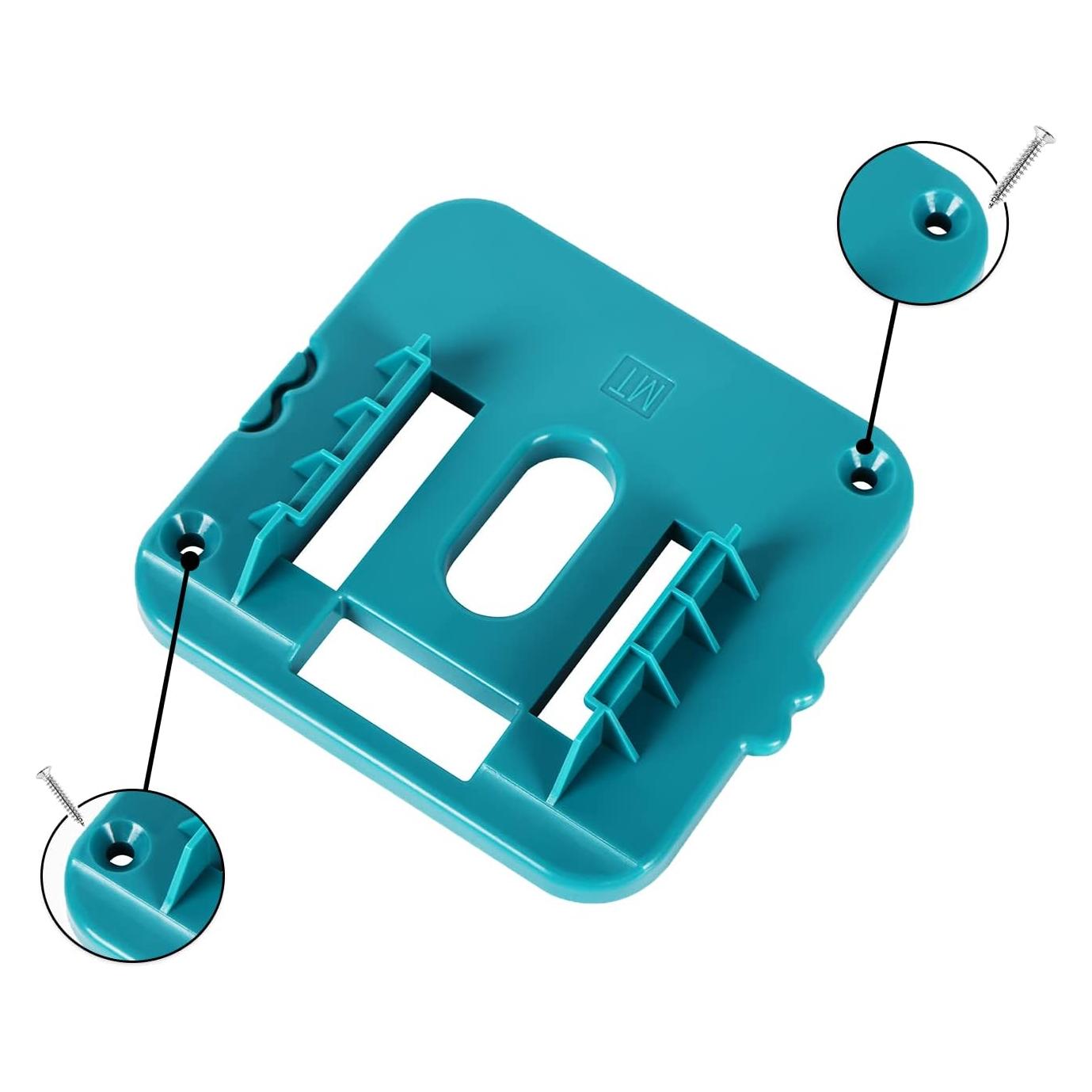 Japcell Akkuhalter / Wandhalterung für Makita 14,4 & 18V Slide-Akkus (JAPCELL)