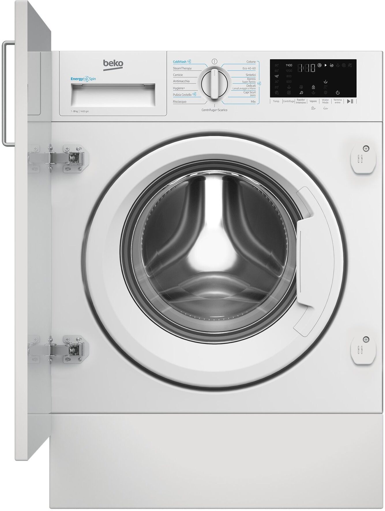 Lavatrice incasso Beko 457100025300 WIT8A4BW