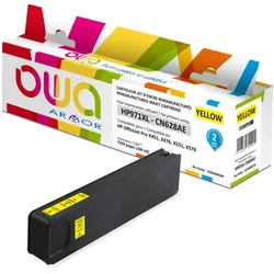 OWA Tinte kompatibel zu HP 971XL yellow