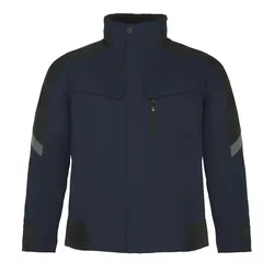 Arbeitsjacke "LARS" - 4XL - marine/schwarz