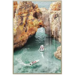 La Casa »Algarve« Glasbild 80x120 cm