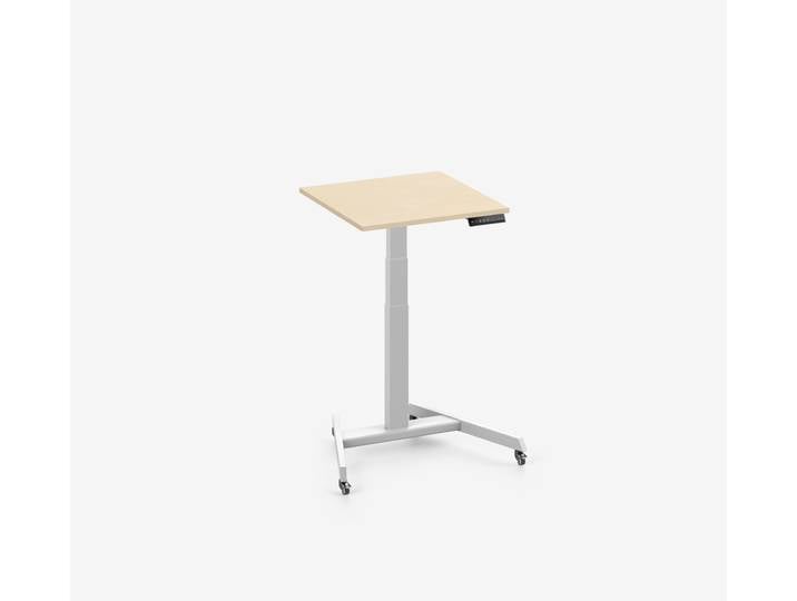 FOKUS Single Schreibtisch Weiß Birke 60x60