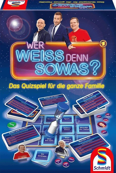 Schmidt MBS Wer weiss denn sowas? in Metalldose Geschicklichkeitsspiel