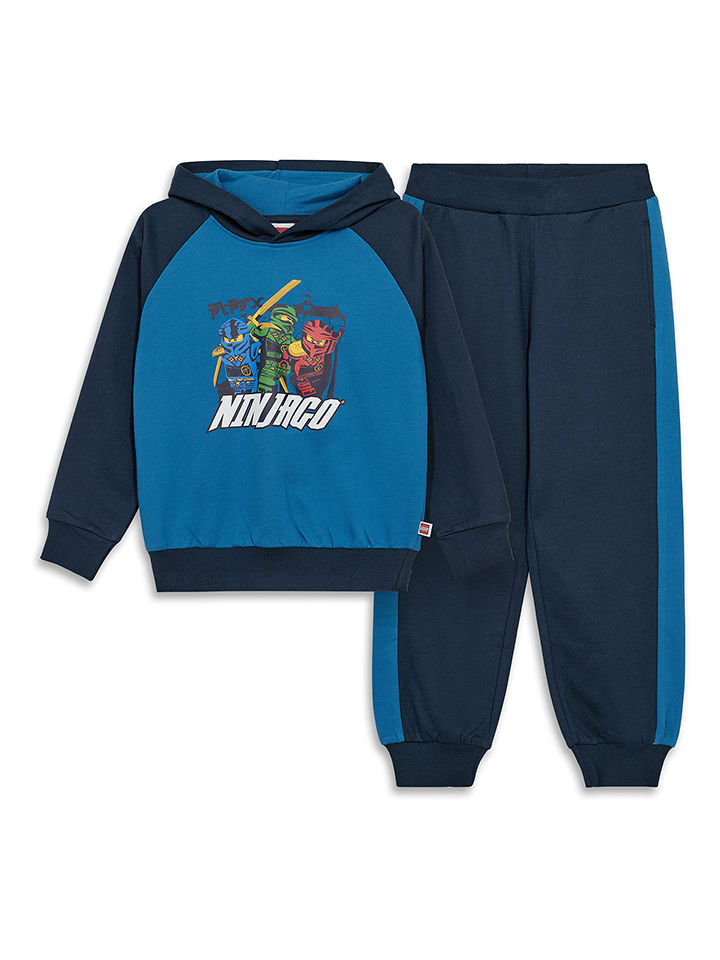 LEGO 2tlg. Outfit "Sian 605" in Dunkelblau/ Blau - 104