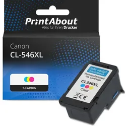 Druckerpatrone kompatibel mit Canon CL-546XL - 3-farbig - Hohe Kapazität