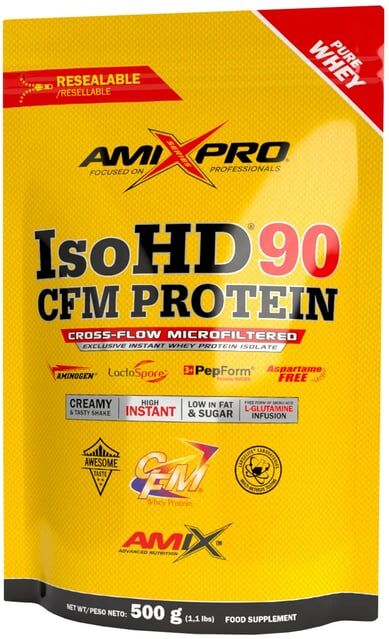 Amix Pro Iso HD 90 CFM Protein 500g Baunilha