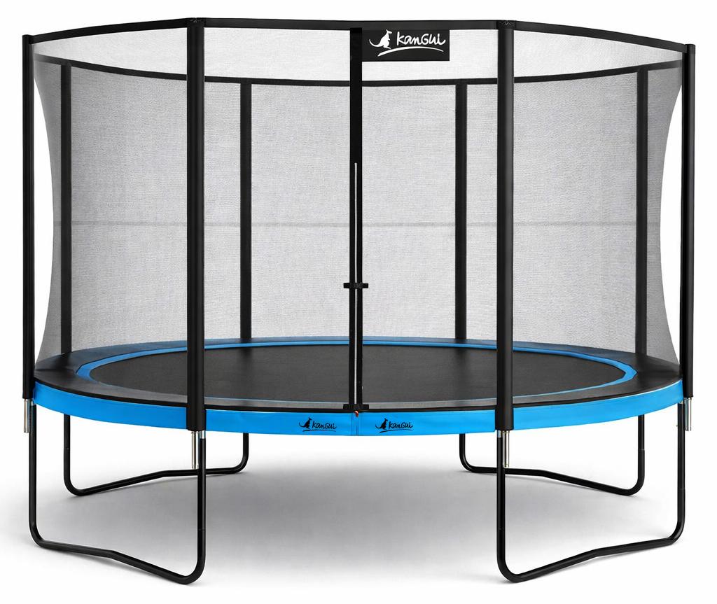 Gartentrampolin Ø 430cm + Sicherheitsnetz - PUNCHI 430 Blau