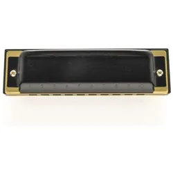 Hohner Pro Harp H-Dur (B) (Mundharmonika, Diatonisch), Blasinstrumente, Schwarz