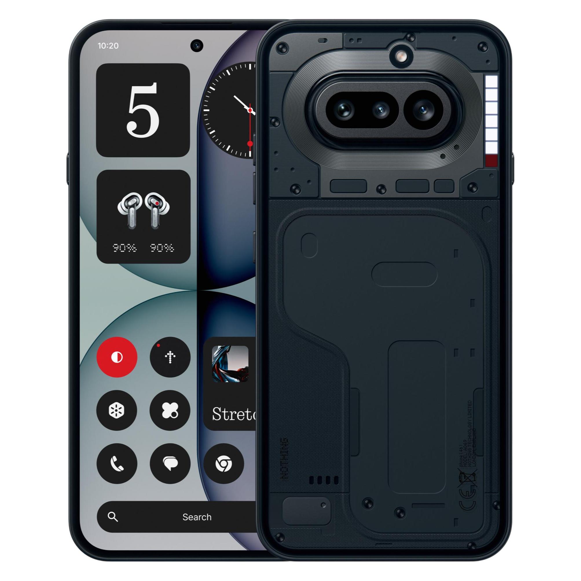 Nothing Phone (4a) (256 GB, Black, 6.78", Dual SIM, 5G) (A10400276)