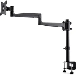 edbak Tischhalterung DM101 bis 10 kg – Schwarz (Tisch, 24", 10 kg), Monitor Halterung, Schwarz