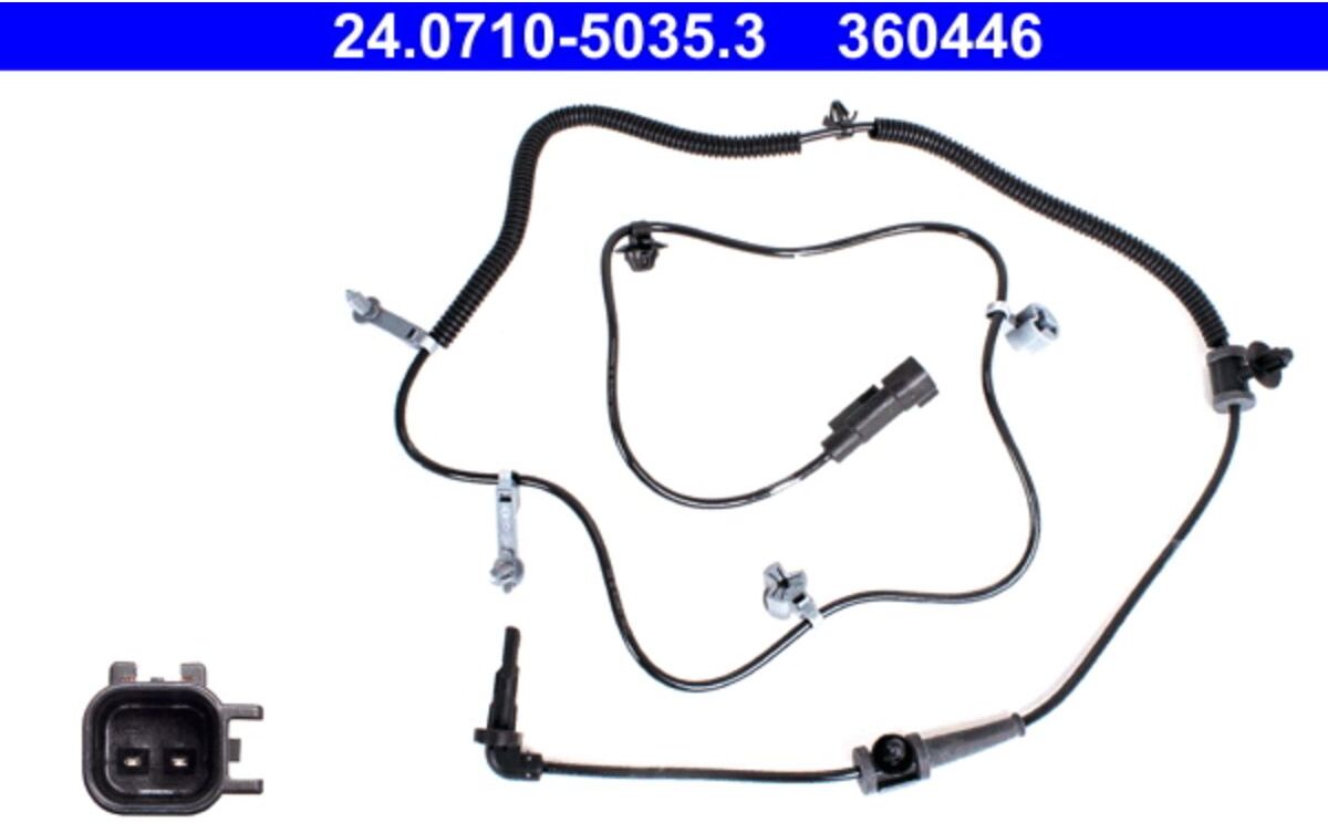 Sensor, Raddrehzahl ATE 24.0710-5035.3