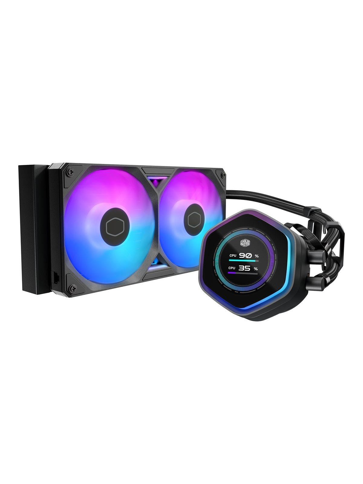 Cooler Master MasterLiquid 240 Atmos II LCD ARGB - CPU-Wasserkühlung