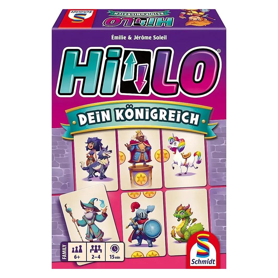 Schmidt Spiele HiLo, Dein Königreich (Deutsch, 2 - 4 Spieler) (40680)