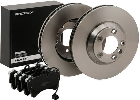 RIDEX 3405B0301 Brake discs and pads set