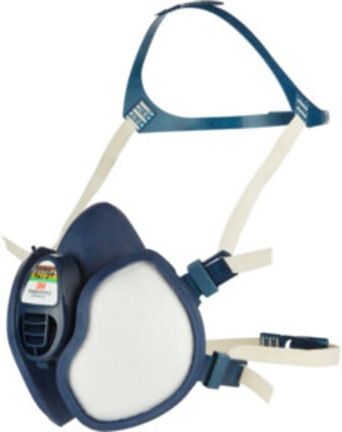 Demi-masque 3M avec filtre intégré Série 4000 4279 avec serre-tête (4279)