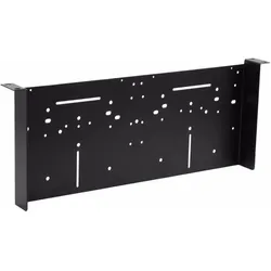 Omnitronic Trägereinschub 1/253 mit Bohrungen schwarz (Zubehör), Audio Racks + Cases, Schwarz