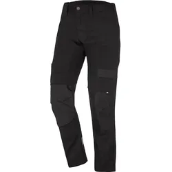 Stretch Bundhose Canvas "LEO" - 114 - schwarz