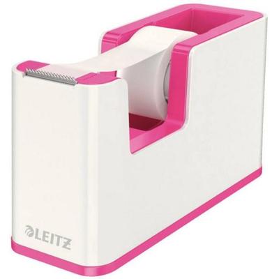 Leitz WOW Klebeband-Abroller, weiß-pink